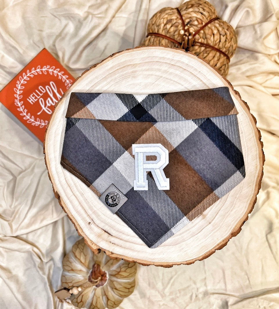 Plaid Hello Fall Pillow