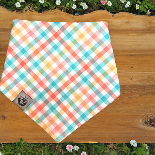 Spring Plaid with personalization option (also see add on's for red panda's)