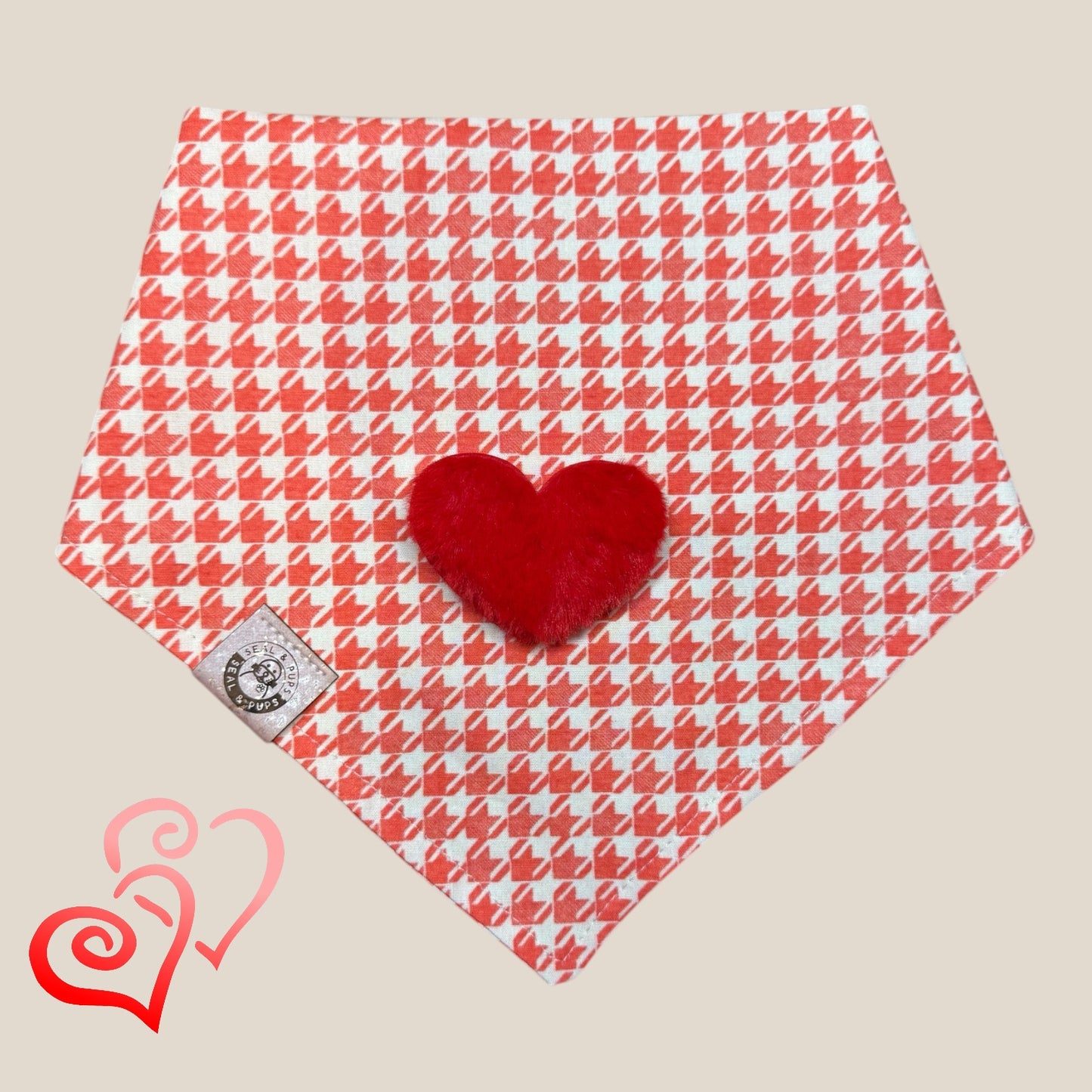 Houndstooth Hearts